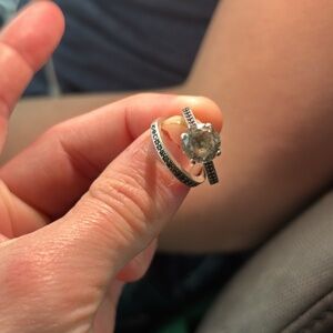 925 wedding set